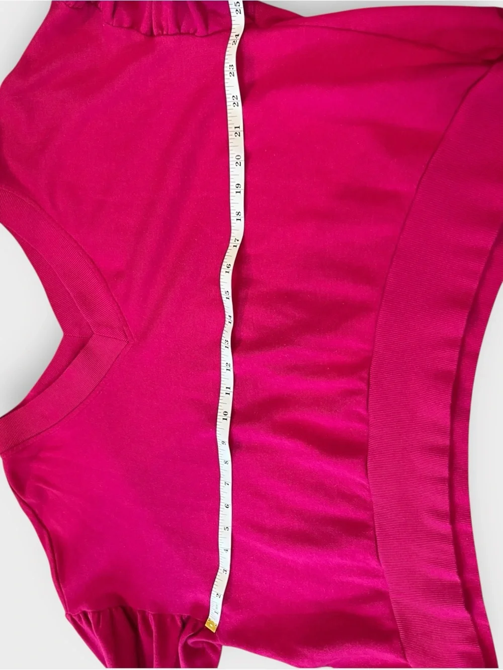 Wild Fable Hot Pink Cropped Sweatshirt Size 2X Plus Size Off the Shoulder crop - Picture 5 of 13